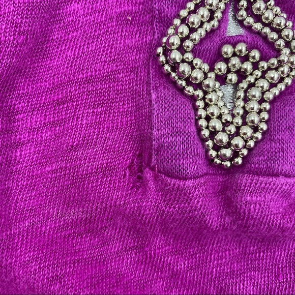 INC International Concepts Top in Purple - Picture 2 of 6